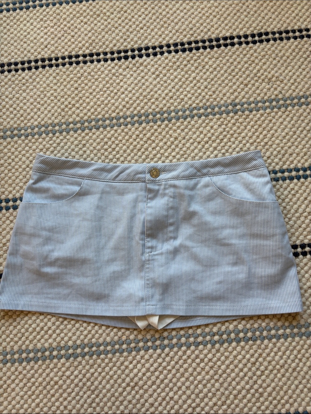 Edikted striped skirt size small